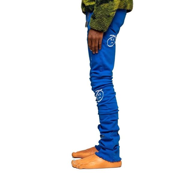 DLMFO Sadboy Stacked Denim “Royals” denim jeans size 28 - Picture 2 of 8